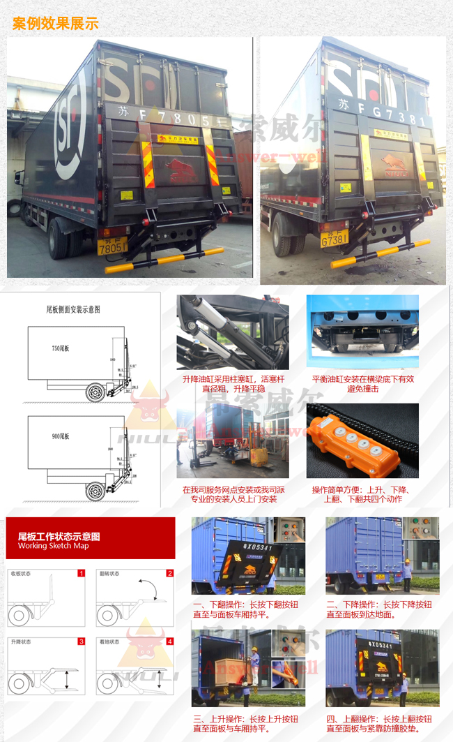 合肥牛力汽車尾板